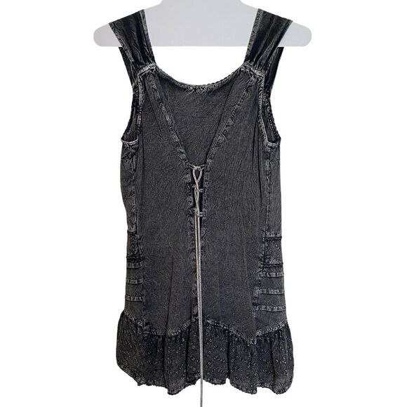 Keren Hart Sleeveless Top Black Size Small - Picture 2 of 7